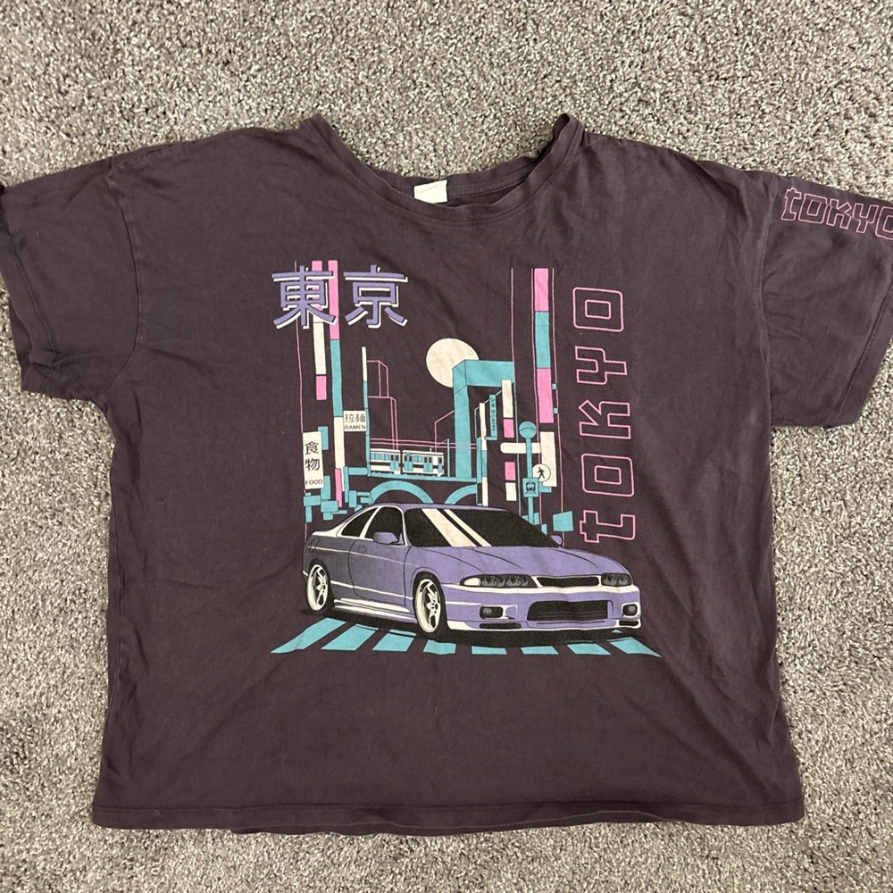 Tokyo Graphic Kids T-Shirt - Purple